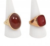 14K YG CABOCHON CORNELIA RING