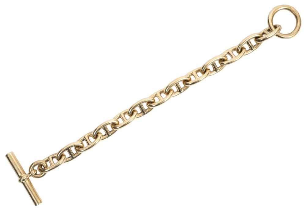 14K YG HEAVY LINK UNISEX GUCCI