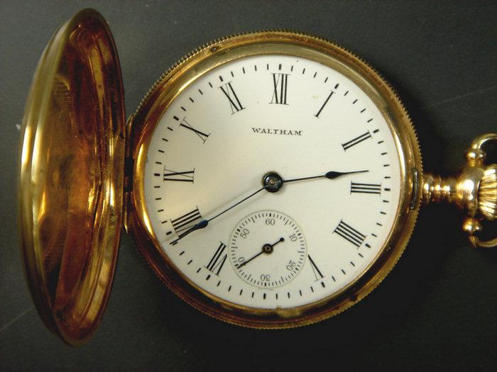 14K YG ladies HC Waltham 0 size