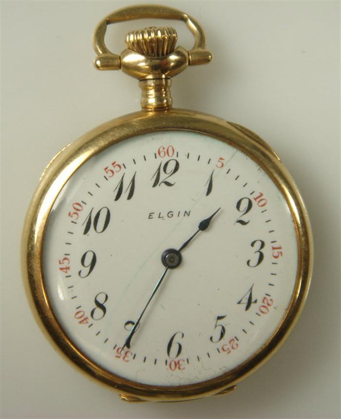 14K YG ladies OF Elgin 15j 0 size