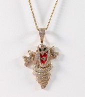 14K/10K YG DIAMOND TASMANIAN D