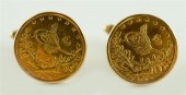 14K/22K YELLOW GOLD COIN CUFFL