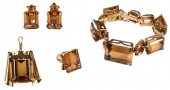 14KT. CITRINE SUITEincluding: