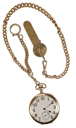 14KT. ELGIN GOLD POCKET WATCH