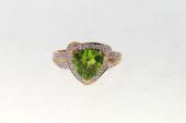 14KT GOLD TRILLIANT CUT PERIDO