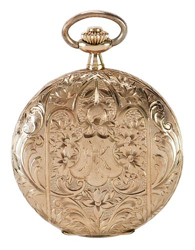 14KT. POCKET WATCH48mm case,
