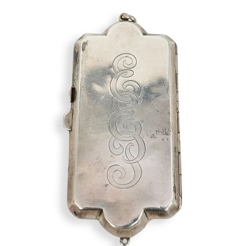 14KT VERMEIL STERLING COMPACT