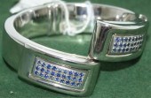 14KT WHITE GOLD DESIGNER BRACE