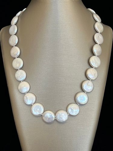 14MM X 17MM GRADUATED WHITE COIN