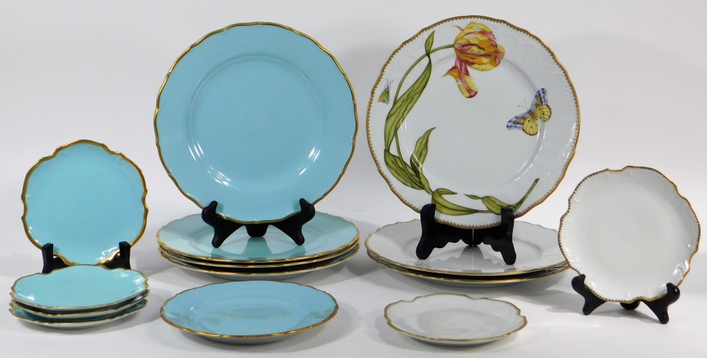 14PC ANNA WEATHERLEY DESIGNS BLUE
