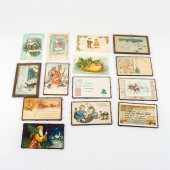 14PC ANTIQUE & VINTAGE CHRISTM