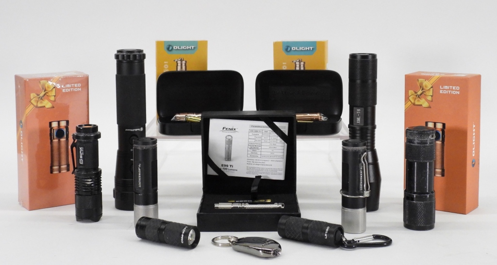 14PC ASSORTED OLIGHT FENIX LUX +
