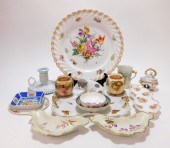 14PC ASSORTED PORCELAIN TABLE