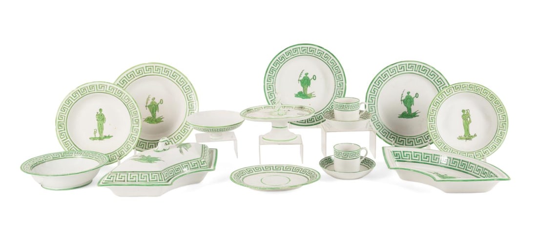 14PC ATTRIB CHELSEA GREEK KEY