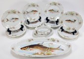 14PC CARLSBAD AUSTRIA PORCELAI