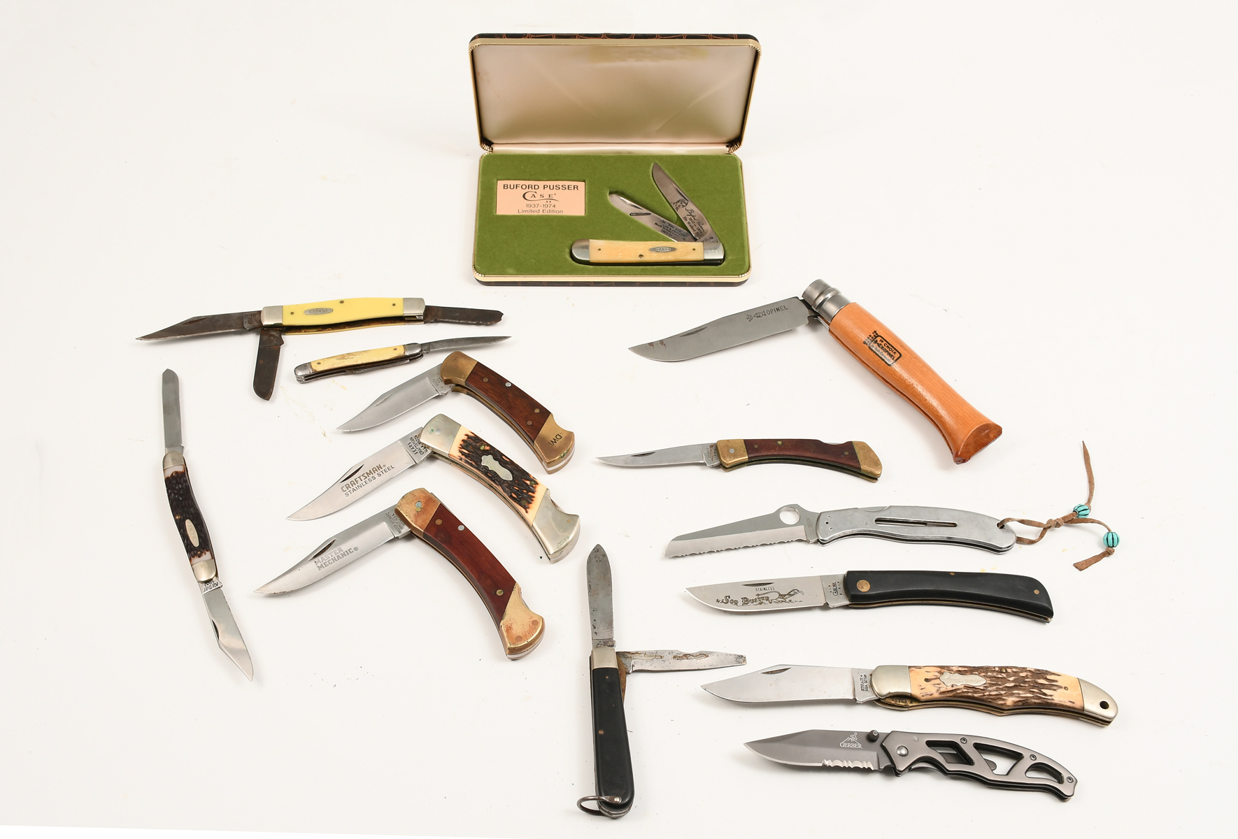 14PC. COLLECTABLE KNIFE LOT: To