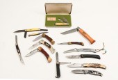 14PC. COLLECTABLE KNIFE LOT: T