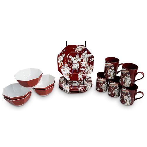 (14PC) FITZ & FLOYD "CHING COURT"