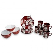 (14PC) FITZ & FLOYD "CHING COU