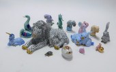14PC HEREND & FRENCH LIMOGES P