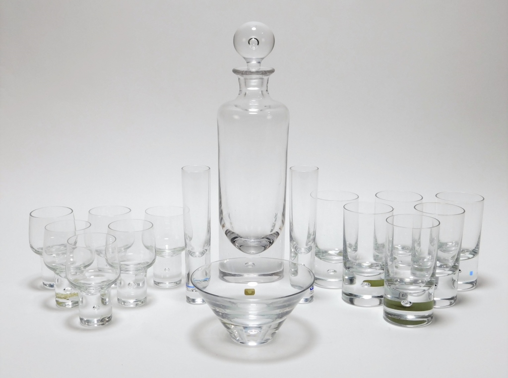 14PC KOSTA BODA ORREFORS DRINKING