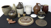 14PC LOT OF 19TH C. STONEWARE,