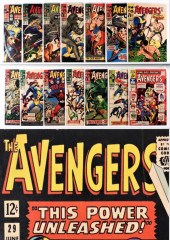 14PC MARVEL COMICS AVENGERS #2