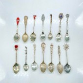 14PC STERLING SILVER DEMITASSE