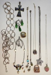 14PC STERLING SILVER SEMI & PR