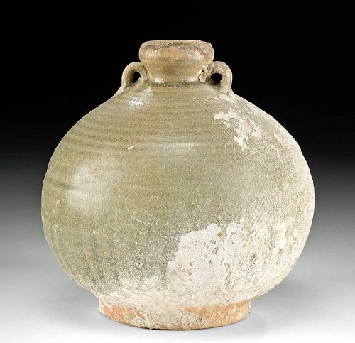 14TH C. THAI SAWANKHALOK GLAZED