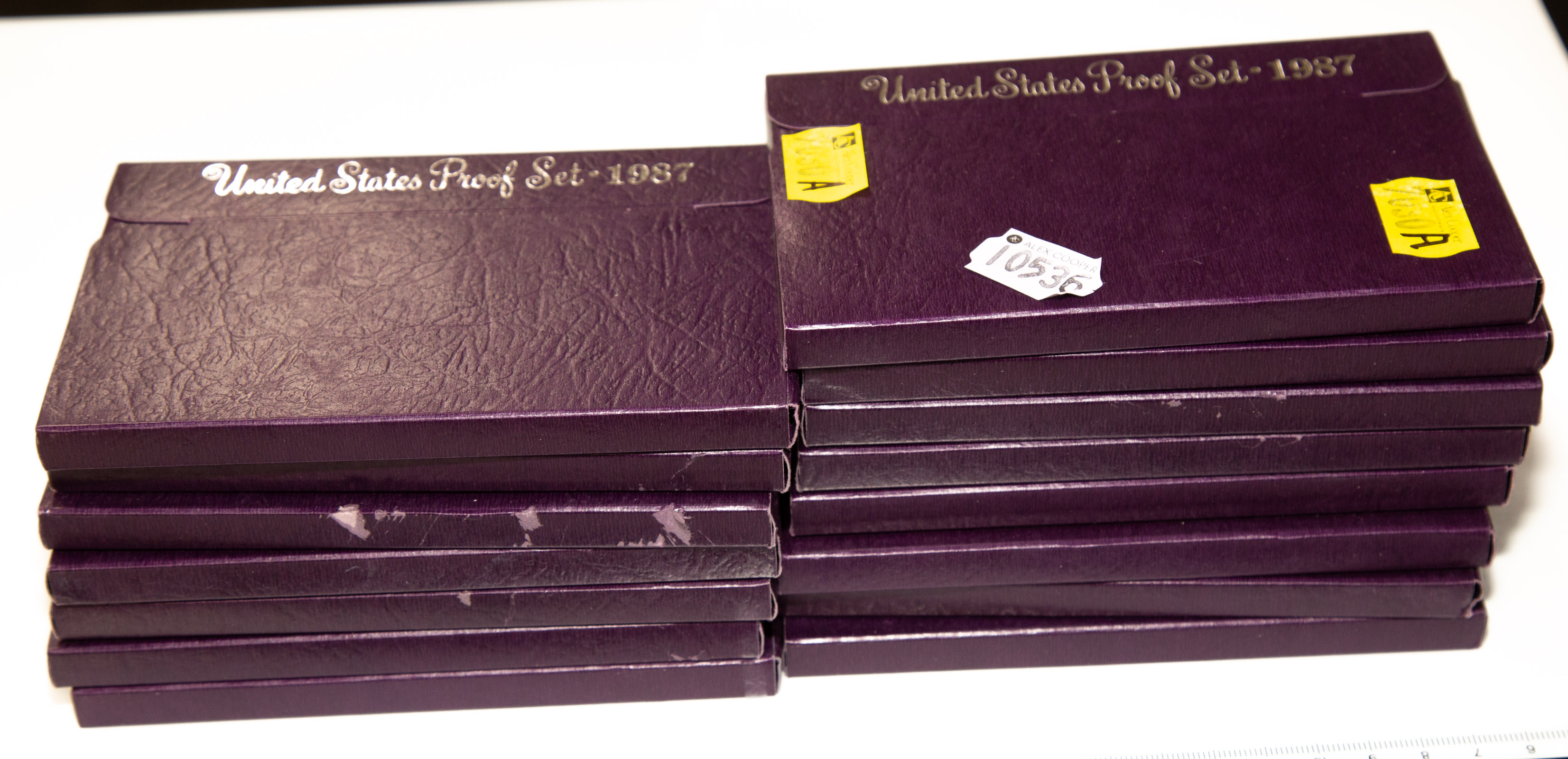 15- 1987 PROOF SETS .