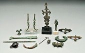 15 ancient objects: mounted br