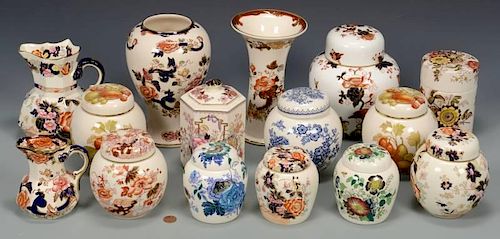 15 ASSORTED MASON'S IRONSTONE