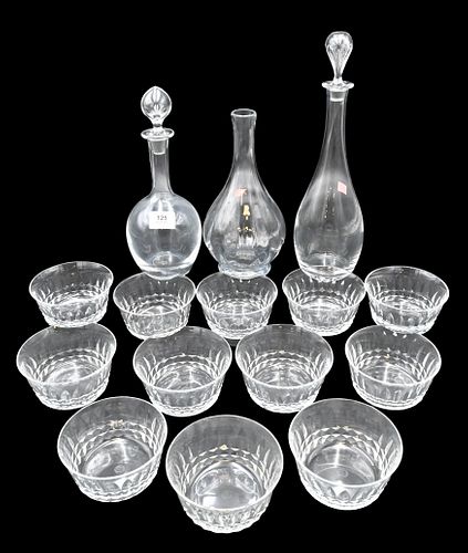 15 BACCARAT PIECE LOT15 Piece