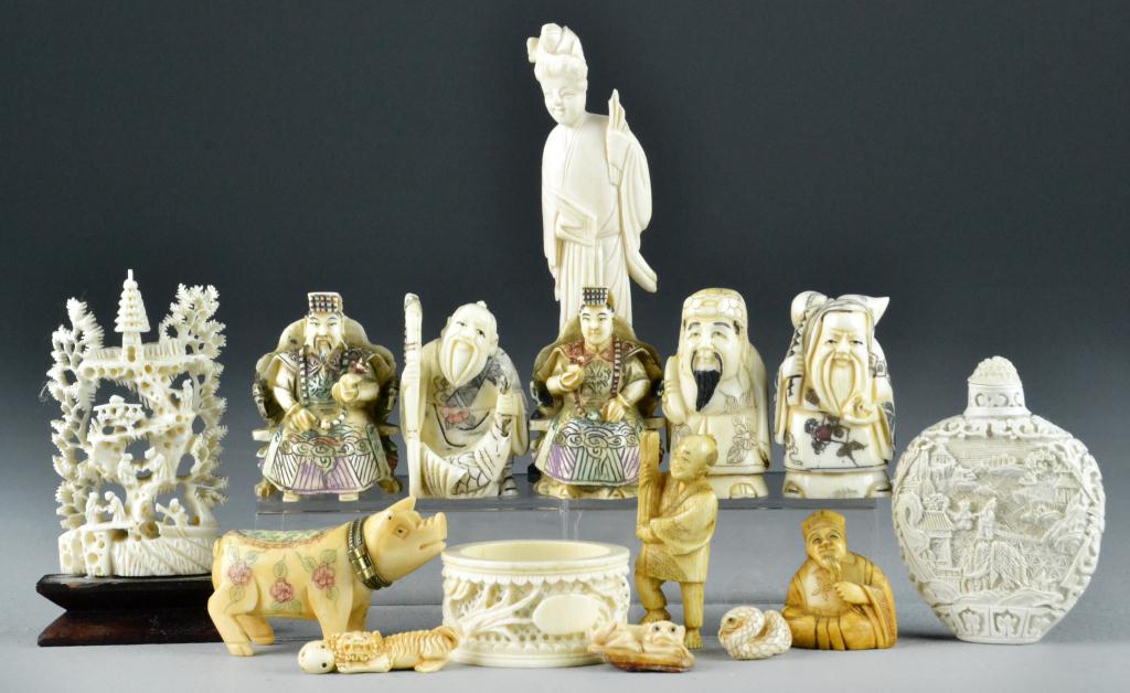 (15) Chinese & Japanese Ivory