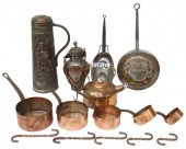 (15) COPPER & PATINATED METAL
