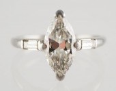 1.5 CT MARQUISE DIAMOND PLATIN