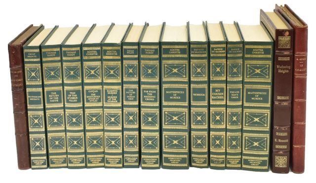 (15) DECORATIVELY BOUND LIBRARY