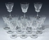 (15) FRENCH BACCARAT 'COTE D'A