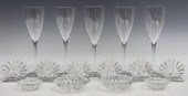 (15) FRENCH BACCARAT CRYSTAL F