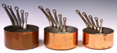 (15) FRENCH GRADUATED COPPER S