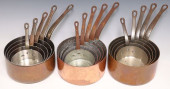 (15) FRENCH GRADUATED COPPER S