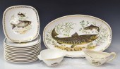 (15) FRENCH LONGCHAMP PORCELAI