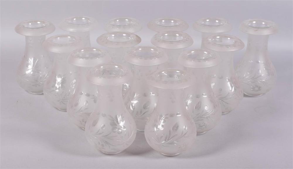 15 FROSTED GLASS GLOBES15 FROSTED
