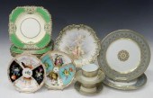 (15) GILT PLATES, MINTON, LIMO