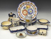 (15) GROUP ASSORTED QUIMPER PO
