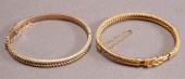 15-KARAT YELLOW-GOLD BANGLE BR