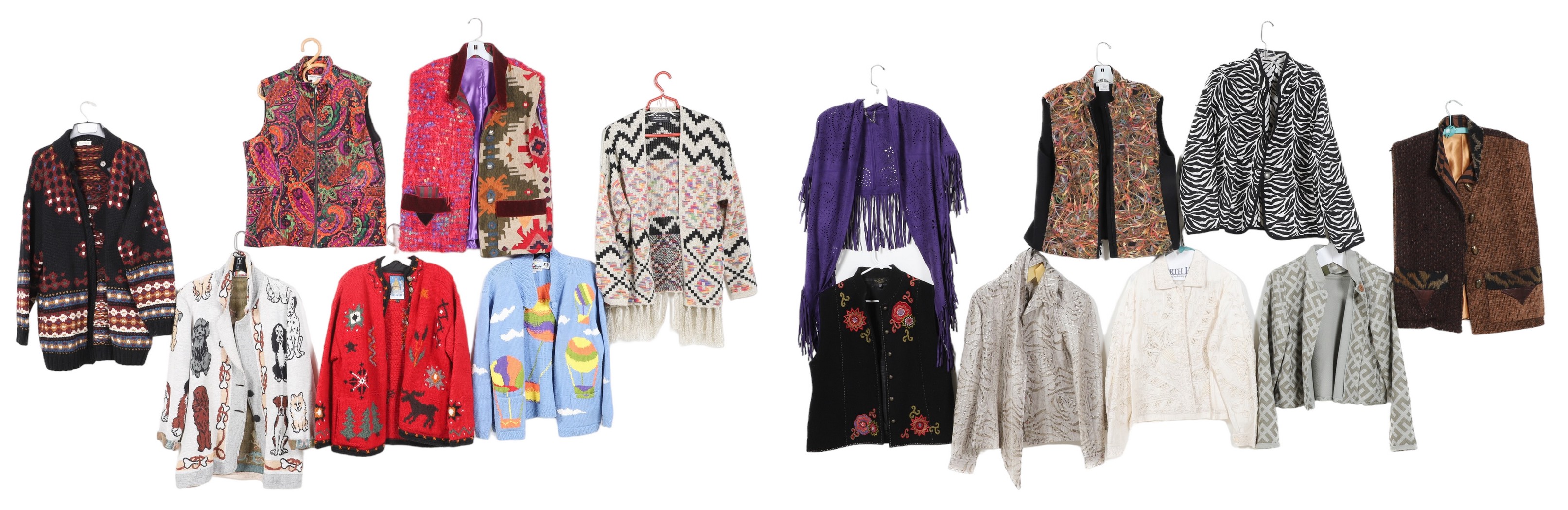 (15) Ladies artsy garments to