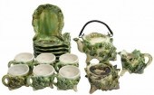 (15) MAJOLICA CONCH & OYSTER S