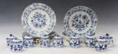 (15) MEISSEN GILT BLUE ONION P